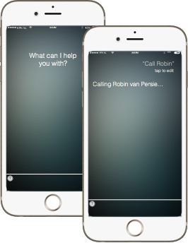 SIRI make a call