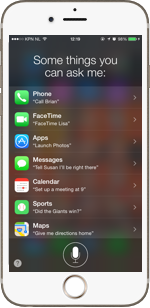 SIRI Some things by app
