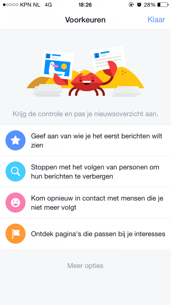 FB voorkeuren nieuws 1