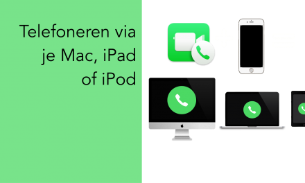 Telefoneren met Mac, iPad of iPod Touch