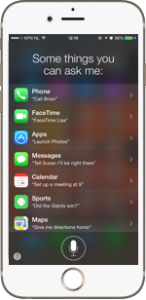 SIRI Some things by app