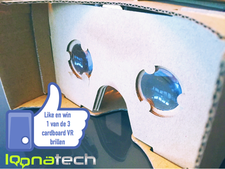 Virtual reality bril…. van karton!