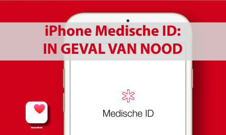 iPhone medische ID: in geval van nood!