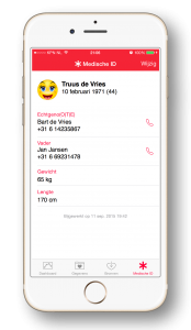 Medische ID iPhone