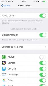 iCloud Drive iOS 9