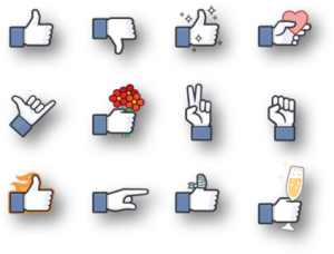 Facebook thumbs-up