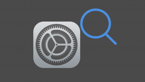 Snel zoeken in Instellingen iOS 9