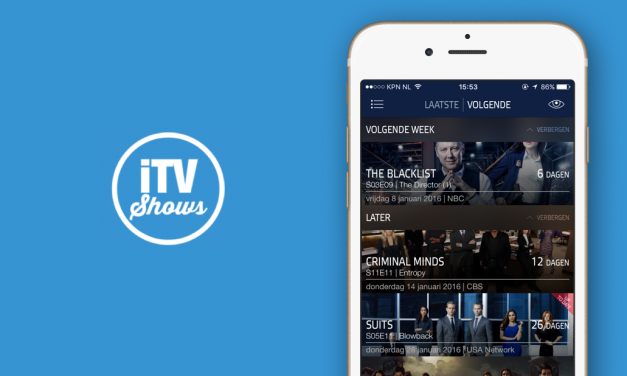 iTV Shows app: makkelijk series bijhouden