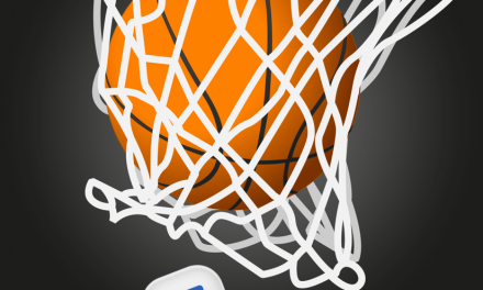 Facebook Messenger basketbal spel