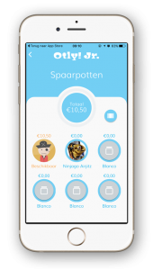 Otly jr spaarpotten iPhone